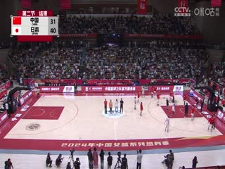 中国女篮系列热身赛 中国女篮VS日本女篮 20240607