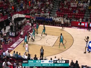 NBA夏季联赛 黄蜂VS尼克斯 20240714}