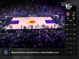 NBA季前赛 活塞VS太阳 20241012}